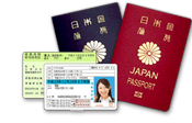 免許証とパスポート